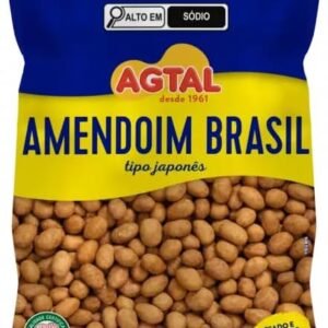 Agtal Amendoim Brasil Tipo Japonês Torrado Crocante 1,01kg – 1 Unidade