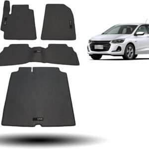 Tapete Borracha Onix Plus 20-23 Traseiro Interiço Porta-mala