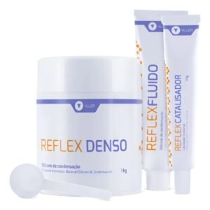 Kit Silicone De Condensação Reflex Yller (denso+fluído+catalisador)
