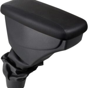 Apoio de Braço Compatível com Etios courvin preto sem costura (Todos)