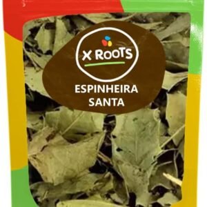 Espinheira Santa Chá Folhas Premium Envio Prime Embalagem Abre e Fecha 100gr – X Roots