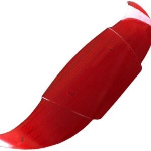 Lente Com Defletor Para Bauleto 45 Litros Vermelha