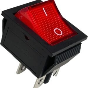 Chave Interruptor Liga Desliga Gangorra KCD4-201N Com Led Vermelho