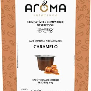 Aroma Selezione Capsulas Aroma Espresso Aromatizado Caramelo