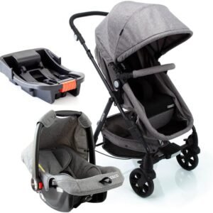 Cosco Kids, Travel System Poppy Trio, Cinza Mescla
