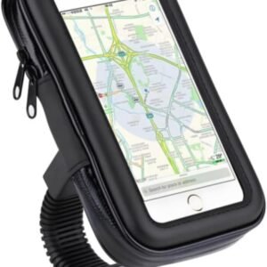 Genérico Suporte para Celular de Moto/Bicicleta, Montagem Giratória 360° para Navegação por GPS