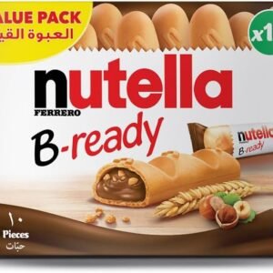 Nutella B-ready Biscoitos Wafer Com Creme Nutella kit c/ 10