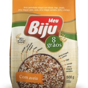 MEU BIJU Arroz Meu Biju 8 Grãos Integrais Com Aveia – 500G