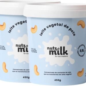 Kit 2 Unidades: Leite Vegetal NutzMilk® 13L – Concentrado de Castanha de Caju