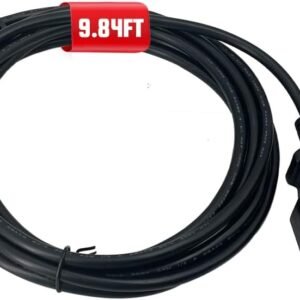 Cabo de extensão OBD2 de 3 m OBD2 macho para fêmea para extensor de diagnóstico para scanner OBD2, ferramenta de digitalização de diagnóstico, compatível com todos os veículos OBD2 (cabo de extensão 3