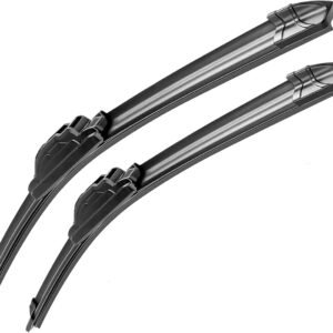 Par Palheta Limpador Parabrisa Dianteiro Encaixe Gancho Durável Reforçado Compatível Com (Celta 2000 á 2016)