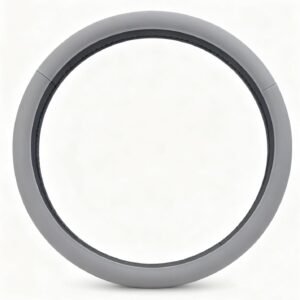 Capa de volante, couro de silicone antiderrapante e respirável, ajuste universal para carro, caminhão, SUV, fácil de instalar, aderência segura