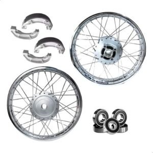 Par Aro Roda CG Fan 125 2009/18 + Lona/Rolamento/Prisioneiro