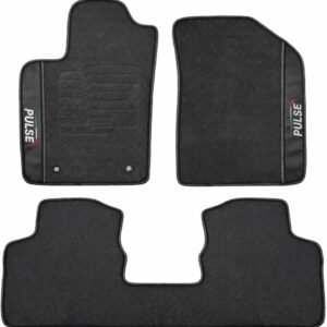 Jogo de Tapetes Automotivos Emborrachados para Pulse 2022 2023 2023 2024 2025 Proteção do Carpete e Assoalho