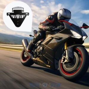 Eliminador de Rabetas Articulado Universal – Suporte de Placas – ShieldMotors