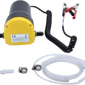 Upgrade 60W 12V extrator de bomba de troca de óleo, troca de fluido diesel, kit de bomba de transferência de óleo de sucção para carro, jet ski, caminhão, trailer, trailer, quadriciclo, barco,