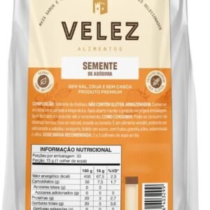 Semente de Abóbora Crua Sem Casca Premium VELEZ 500g