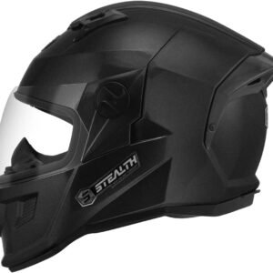CAPACETE FECHADO PRO TORK STEALTH SOLID BRILHANTE PRETO TAM. 58