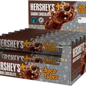 Display Hershey’s Chocotubes Ao Leite 25G – 15 Unidades