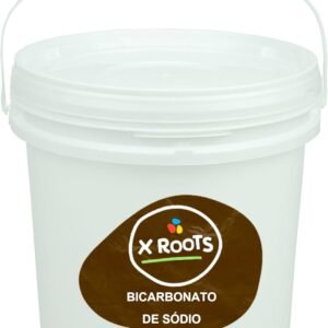 X Roots Bicarbonato de Sódio Puro 4kg Balde Abre e Fecha: Ingrediente Multiuso para Culinária, Limpeza e Cuidados Pessoais