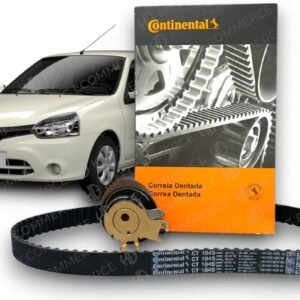 Kit Correia Dentada + Tensor Compatível Com Sandero Logan Clio 1.0 16v