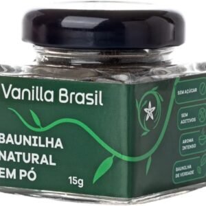 Vanilla Brasil, Baunilha Natural Em Pó Vanilla Brasil 15g