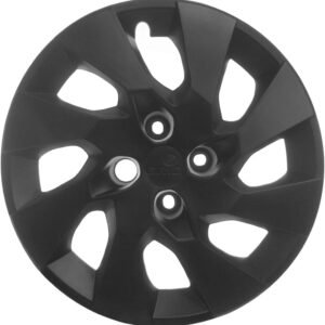 Calota Aro Grid 15 Modelo Onix Risma Lt 14/16 Preto Fosco Cubo Padrao Fixacao Parafuso Grid 195Cppofu.