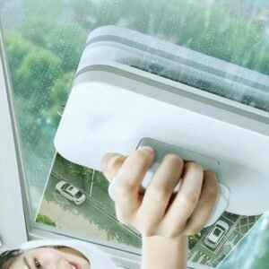 Limpador de Janela Magnético Duplo Limpa Vidros Escova Lavar Limpeza Doméstica Externa com Segurança