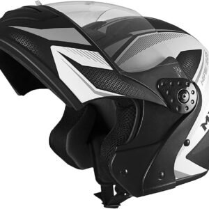 MIXS Capacete Escamoteável Gladiator Neo, Grafite Fosco, Tam. 62