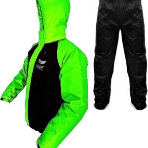 Capa De Chuva Motoqueiro Nylon Emborrachado Impermeável Nave