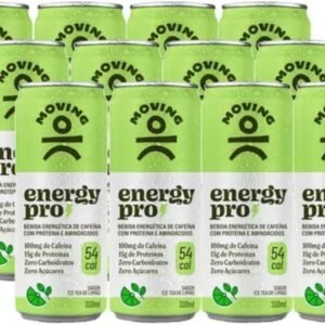 Combo 12 Refrigerante Proteíco MOVING Energy Pro Sabor Icea Tea Limão 310ml