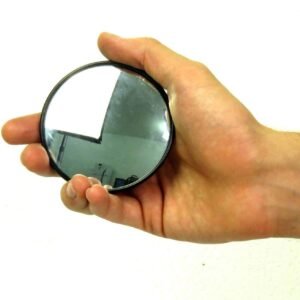 Western LT-03 Espelho Convexo Redondo para Espelho Retrovisor, Preto Western LT-03 Espelho Convexo Redondo para Espelho Retrovisor, Preto