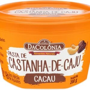 Da Colonia Pasta Castanha De Caju Com Cacau Zero 200G