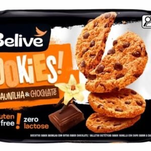 Cookie Baunilha e Chocolate Sem Glúten Sem Açúcar Sem Leite Belive