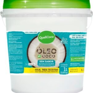 Qualicoco Oleo Coco Sem Sabor 1 0L