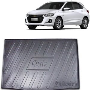 Protetor de Porta-Malas Adaptável para Onix 2013 2014 2015 2016 2017 2018 2019 Onix Joy 2020 Em Relevo Tapete Bandeja
