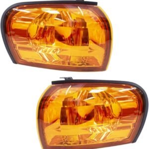 Lâmpadas de canto âmbar cristal com E-Mark para Subaru impreza GC8 CC8A 1992-2000