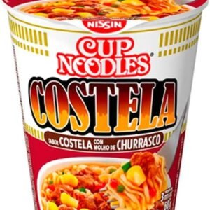 Cup Noodles Sabor Costela com Molho De Churrasco Nissin 68g