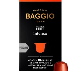 Baggio Café Cápsulas De Café Intenso Compatível Com Nespresso Contém 10 Cápsulas