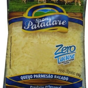Gran Paladare Queijo Parmesão Ralado Zero Lactose, Produto Artesanal, 50g
