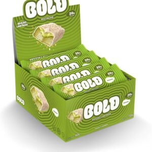 Barra de Proteína BOLD Snacks Pistache (20g de Proteína) – Caixa com 12 unidades