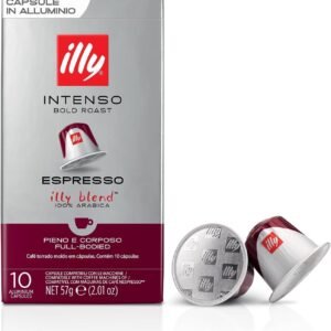 Illy Café Cápsulas Compatíveis com Nespresso* Intenso