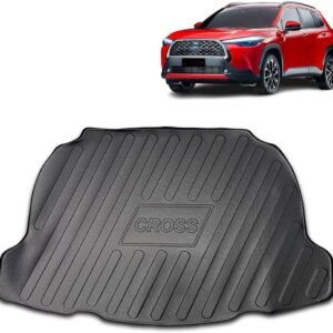Protetor de Porta-Malas Adaptável para Corolla Cross 2021/2025 Em Relevo Tapete Bandeja