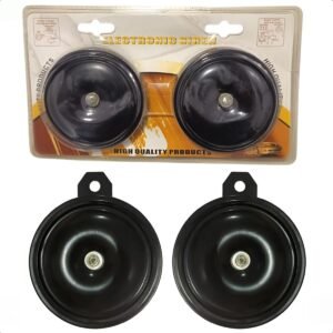 Par Buzina Paquerinha Universal Com Suporte 12v