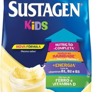 Sustagen Kids Complemento Alimentar Sabor Baunilha – Sachê 190g