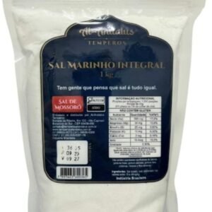 Sal Marinho de Mossoró Integral Com Iodo Al Andalus 1kg