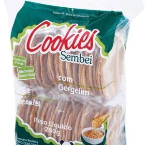 Biscoito Japonês Sembei com Gergelim – Satsumaya 280g
