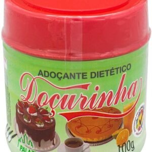Adoçante Doçurinha Pote 100g Com Mexedor Para Café (1)