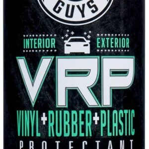 Chemical Guys VRP, perfume de carro novo – protetor de vinil, borracha e plástico, curativo super brilhante para pneus, acabamento e muito mais, seguro para carros, caminhões, SUVs e mais (40 ml) –