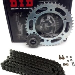 Kit relação cb 250 twister 2016 40×13 did Com Retentor